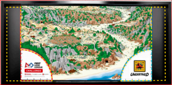 UNEARTHED FIRST LEGO League game mat picture
